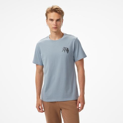  Converse Erkek Mavi T-Shirt