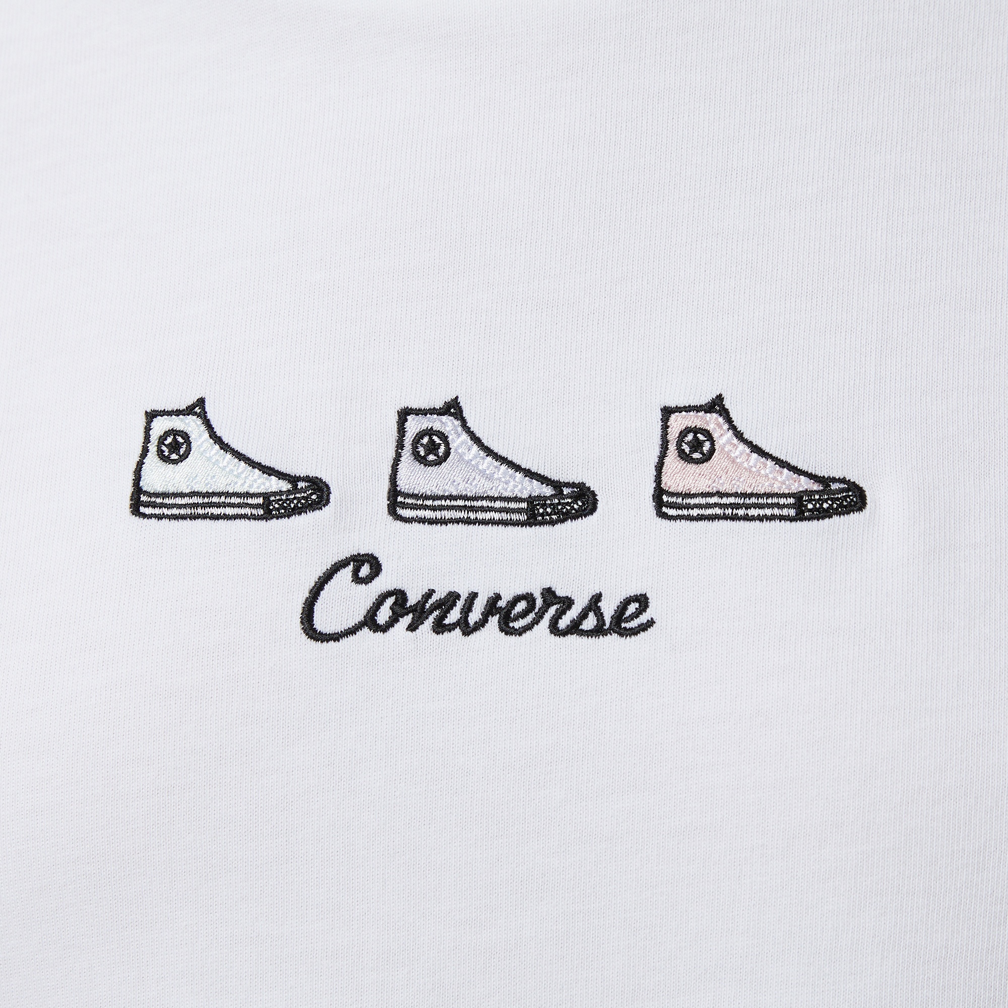Converse Kadın Beyaz T-Shirt