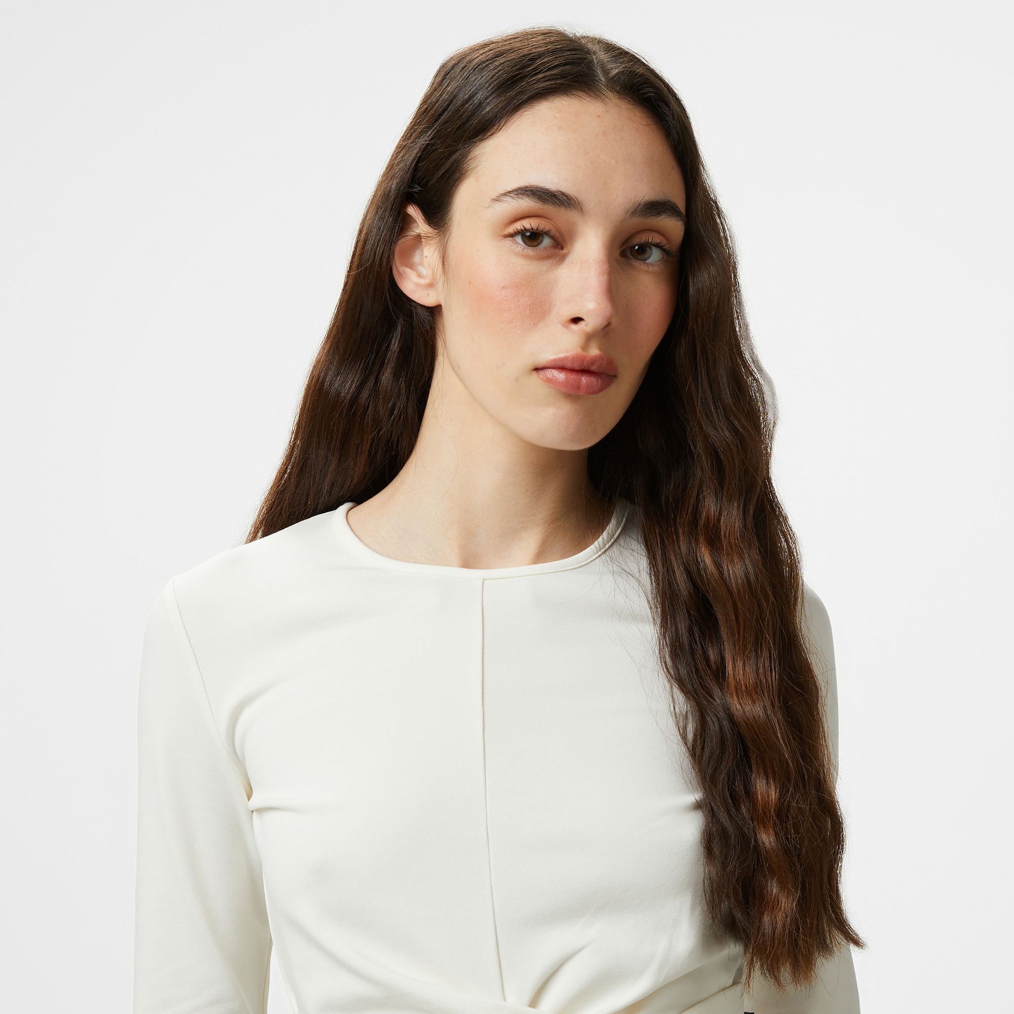 Converse Kadın Uzun Kollu Beyaz T-Shirt