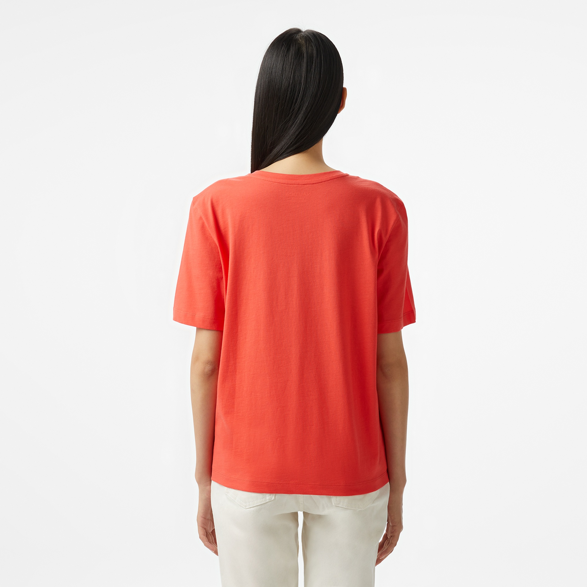 Nautica Kadın Kırmızı Regular Fit T-Shirt