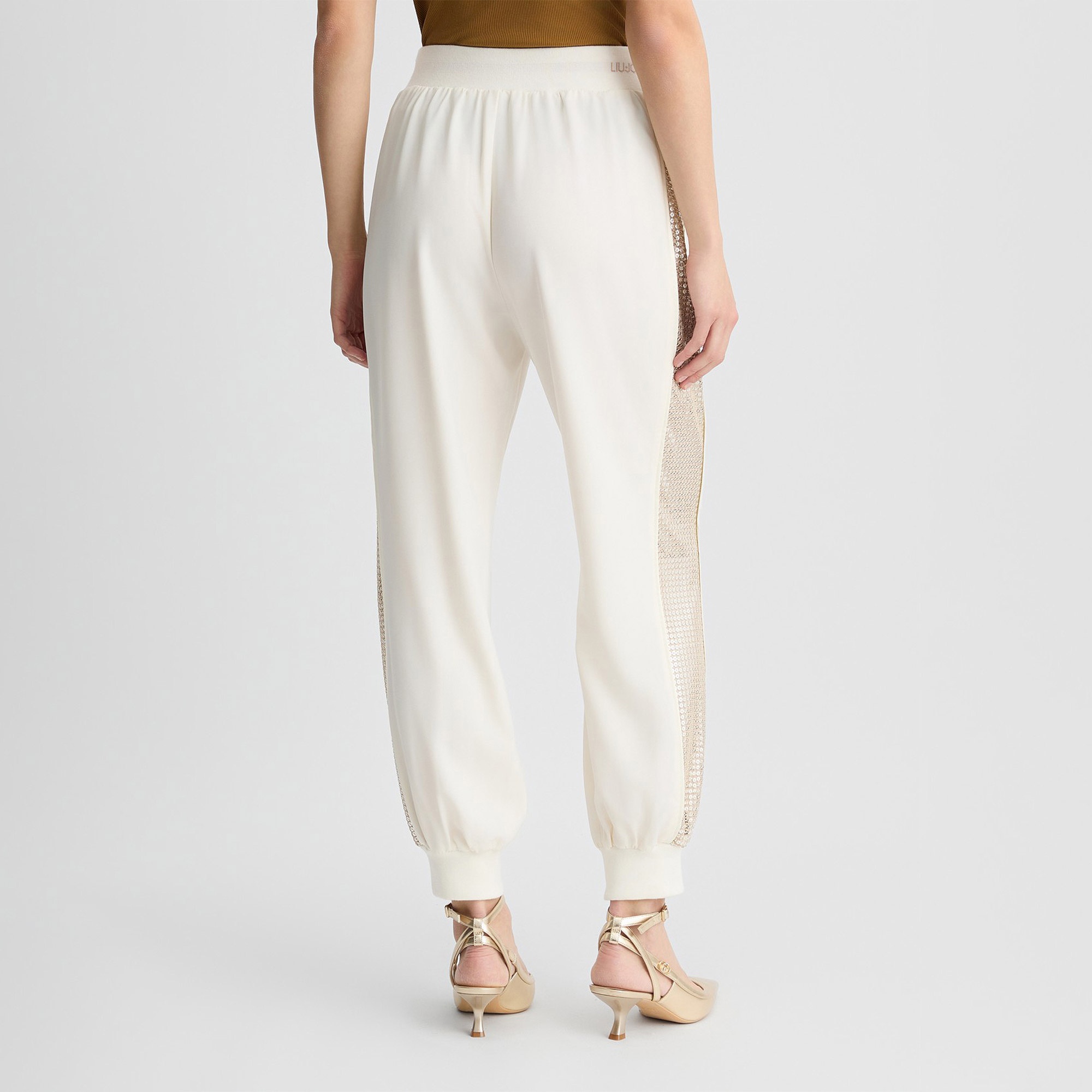 Liu Jo Kadın Beyaz Pantolon