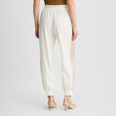  Liu Jo Kadın Beyaz Pantolon