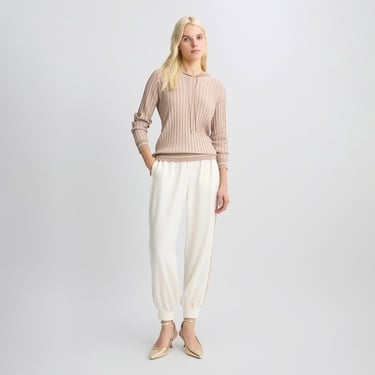  Liu Jo Kadın Beyaz Pantolon