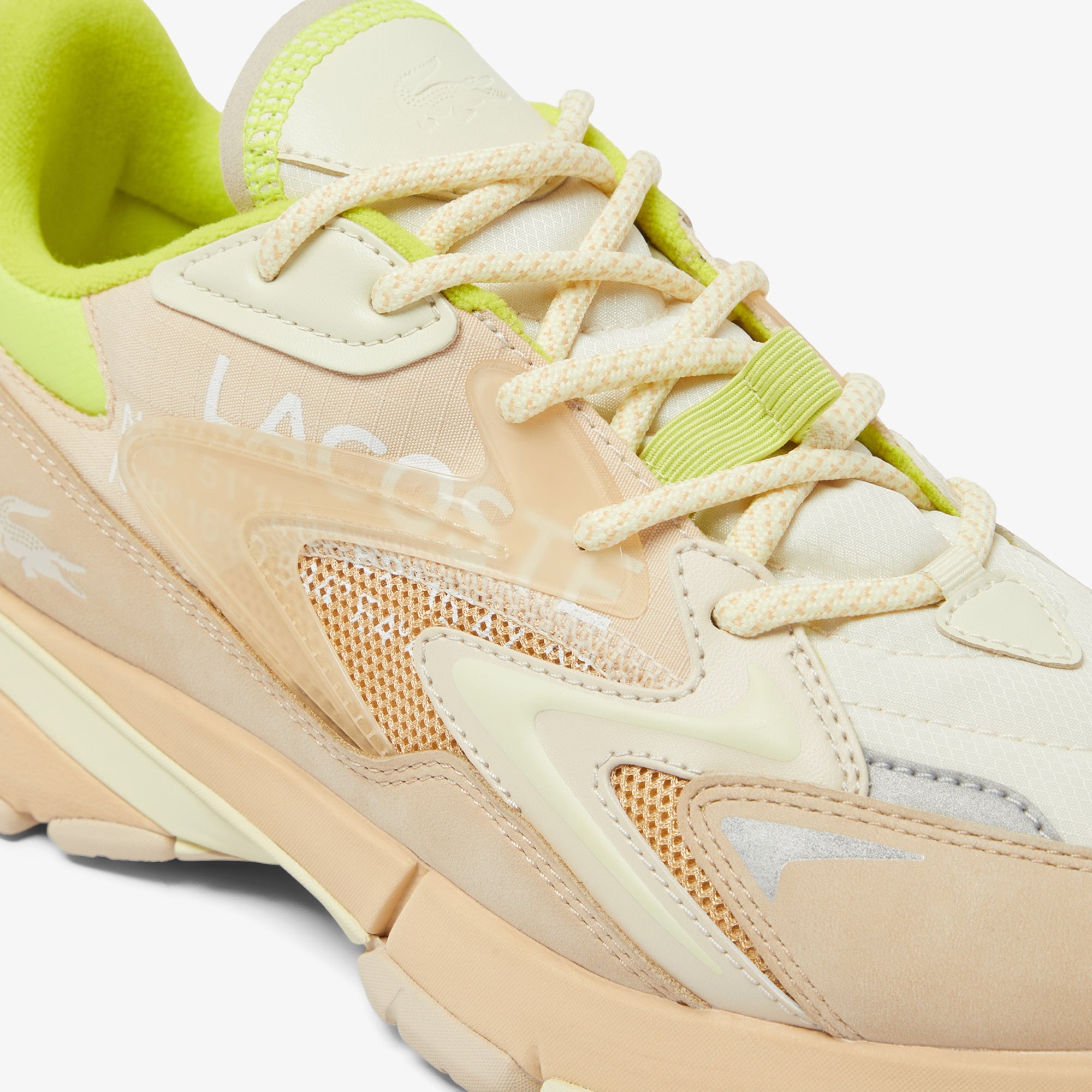Lacoste L003 Neo Tech Erkek Bej Sneaker