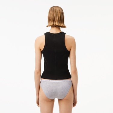  Lacoste Kadın 3'lü Renkli Külot