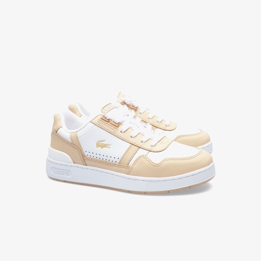  Lacoste T-Clip Kadın Beyaz Sneaker