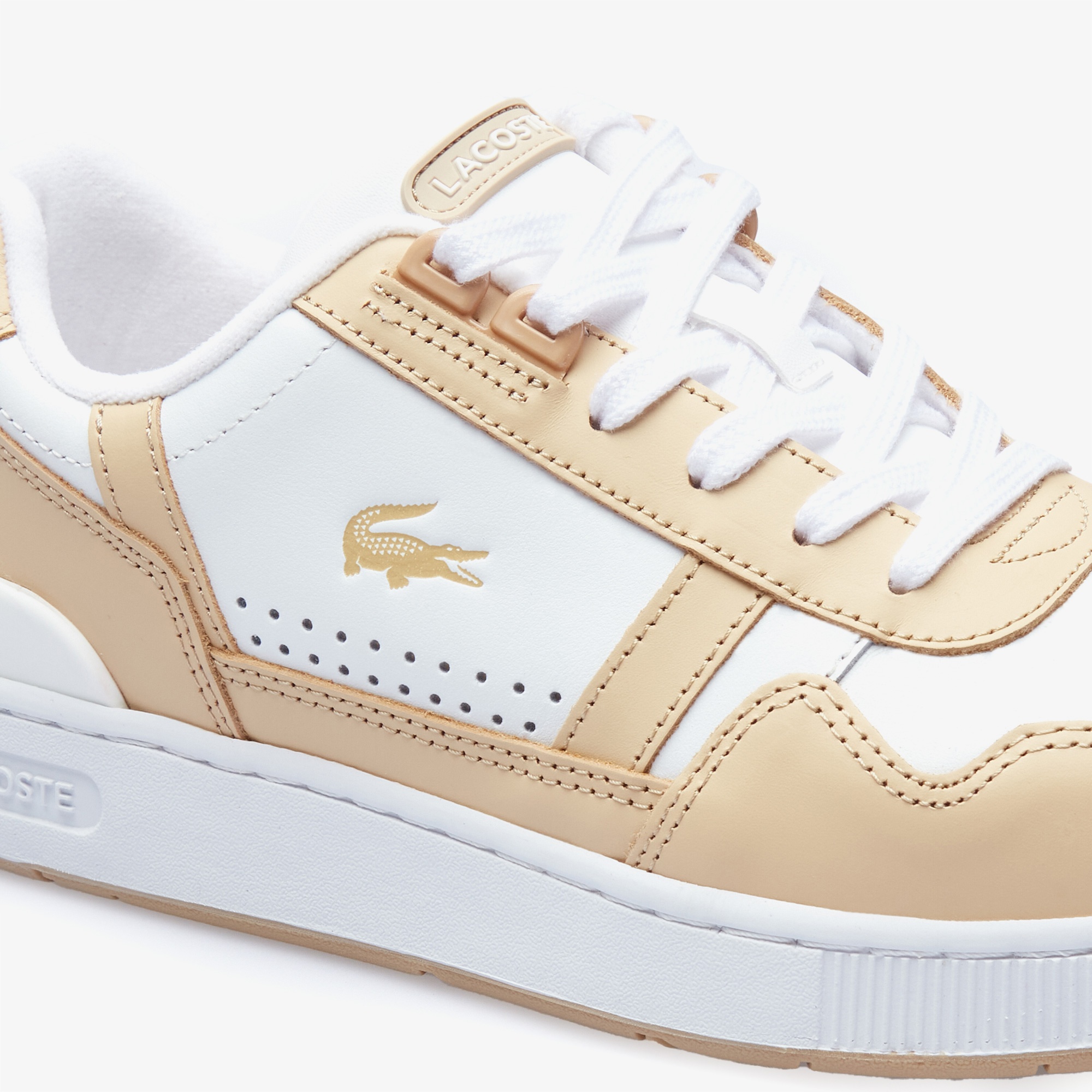 Lacoste T-Clip Kadın Beyaz Sneaker