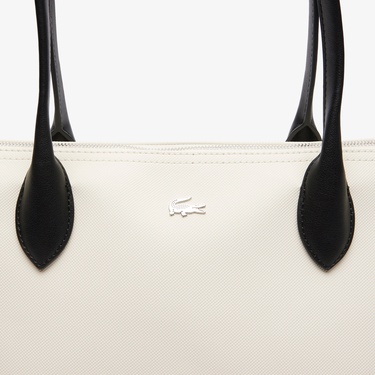  Lacoste Athena Kadın Beyaz Omuz Çantası