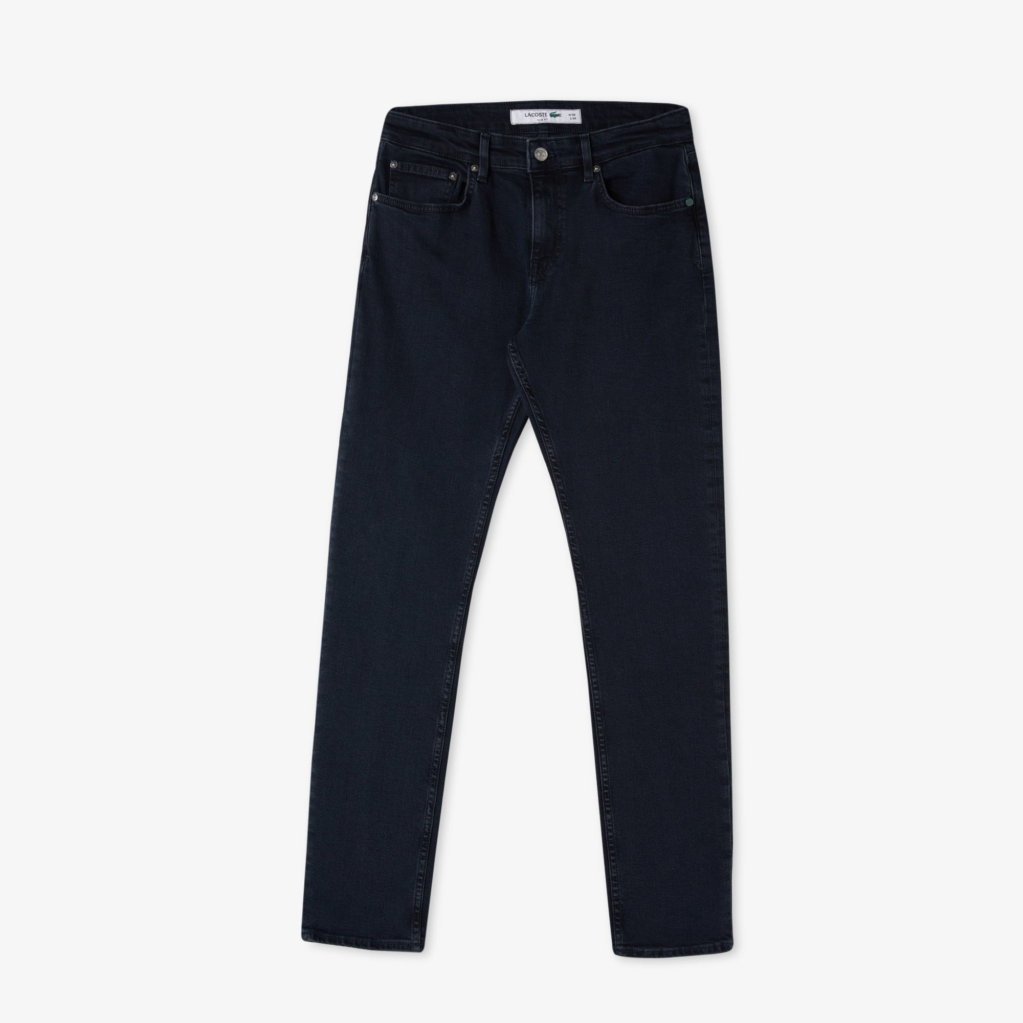 Lacoste Erkek Slim Fit Mavi Jean Pantolon