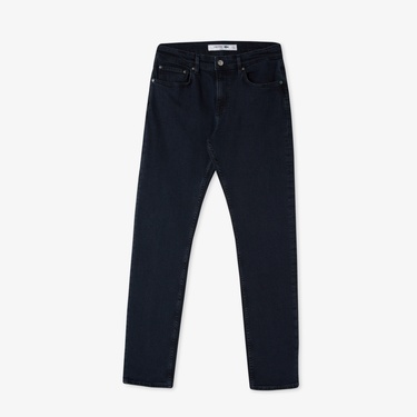 Lacoste Erkek Slim Fit Mavi Jean Pantolon