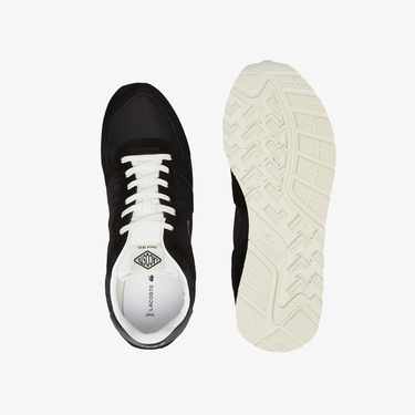 Lacoste Partner 70s Erkek Siyah Sneaker