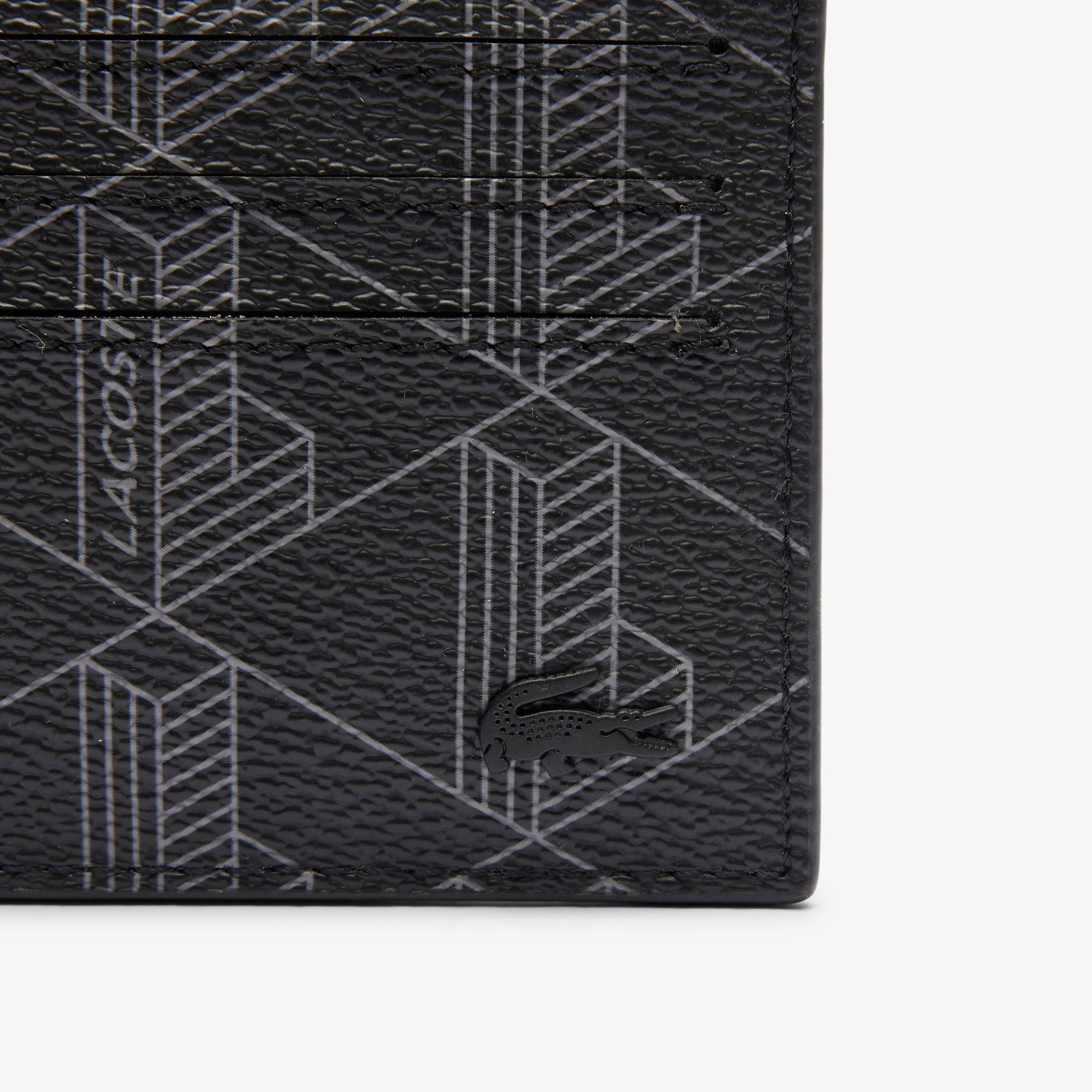 Lacoste The Blend Erkek Monogram Siyah Kartlık