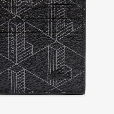  Lacoste The Blend Erkek Monogram Siyah Kartlık