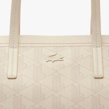  Lacoste Zely Kadın Monogram Bej Omuz Çantası