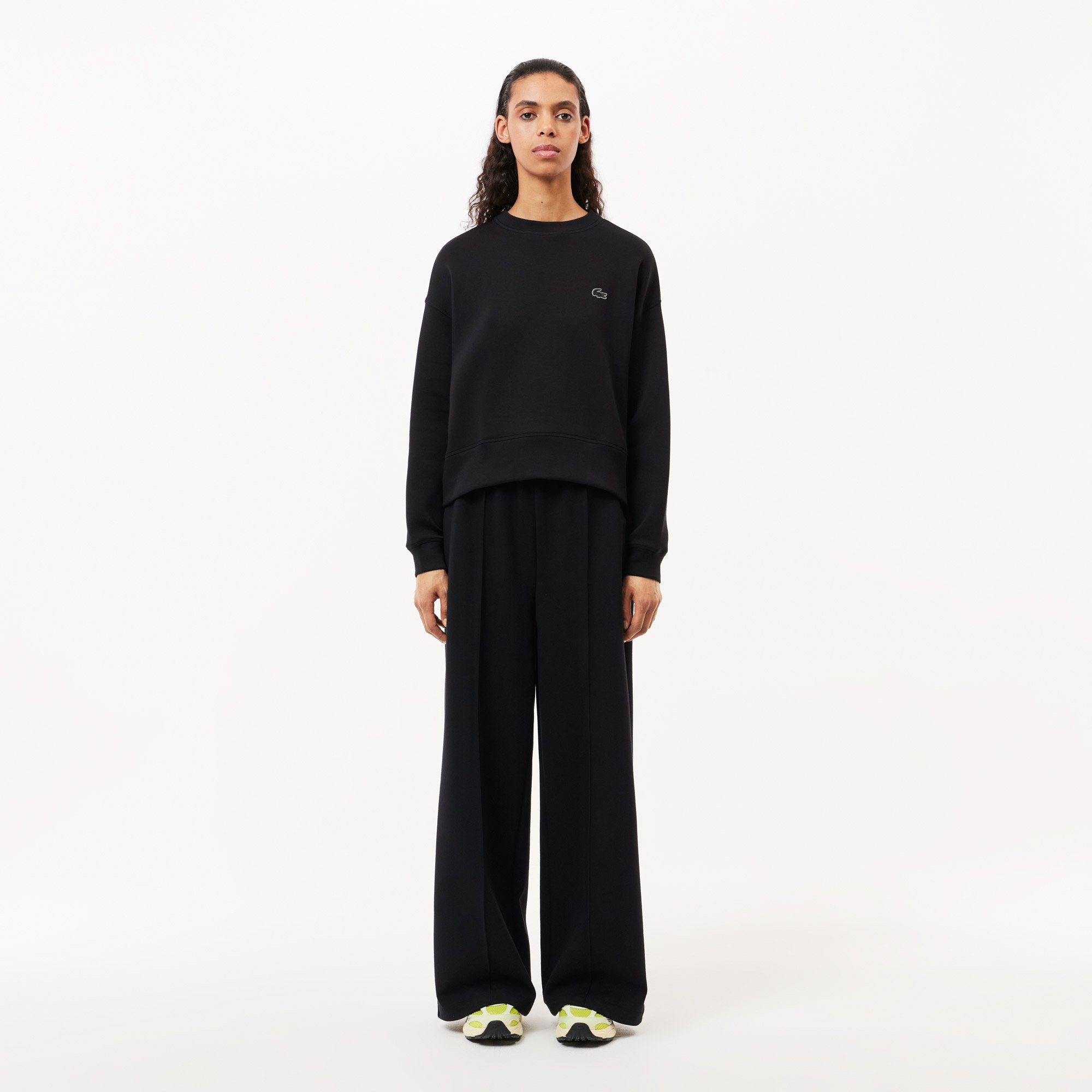 Lacoste Kadın Regular Fit Siyah Eşofman Altı
