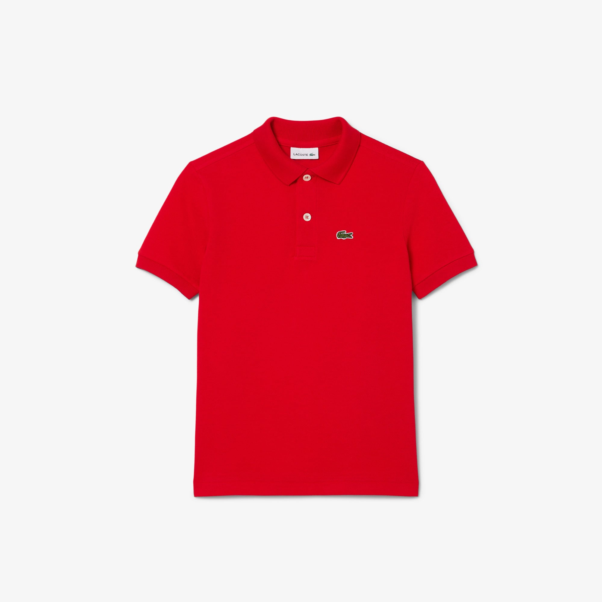  Lacoste Çocuk Regular Fit Kırmızı Polo