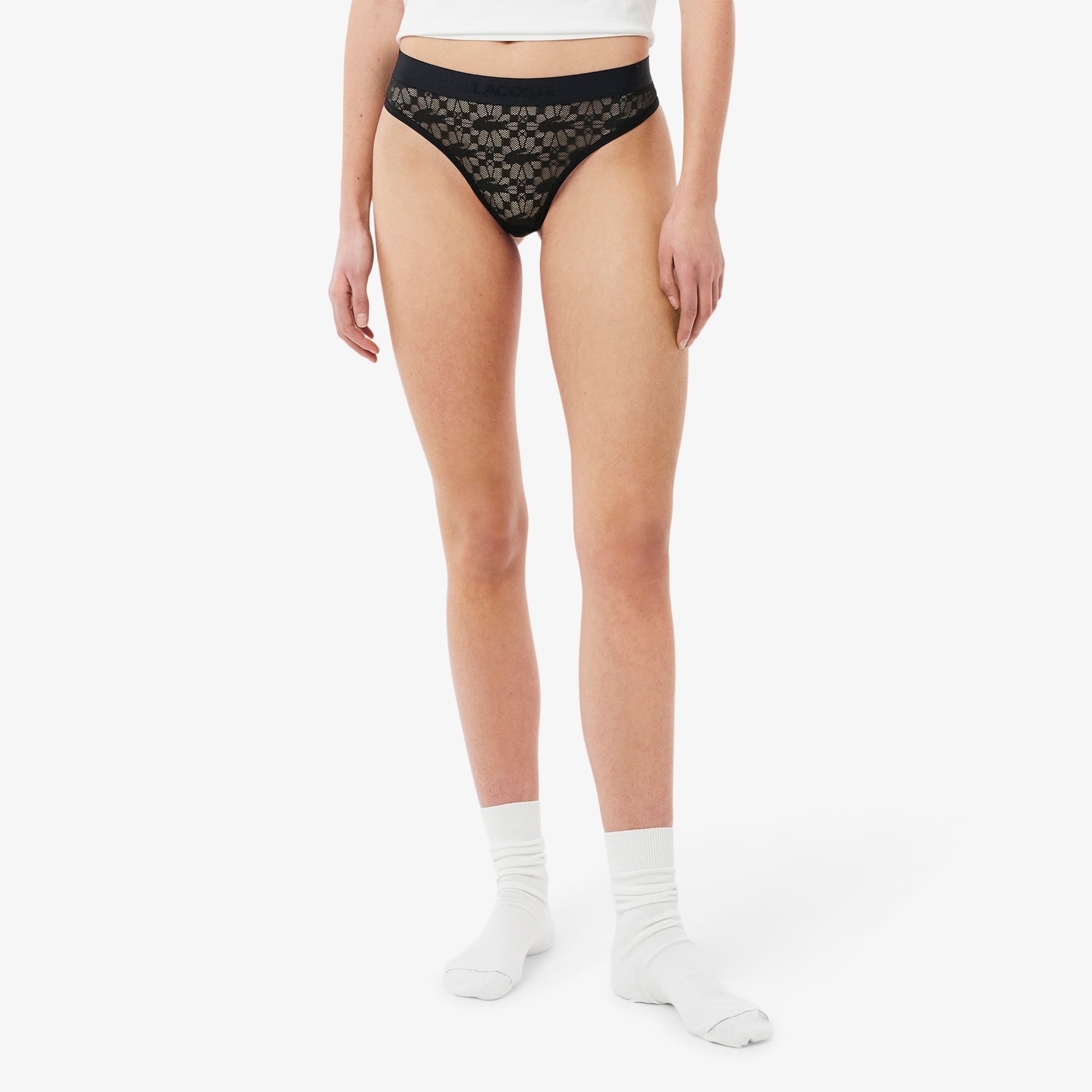 Lacoste Kadın Siyah Külot