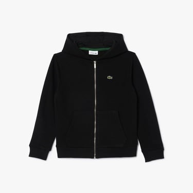  Lacoste Çocuk Kapüşonlu Siyah Sweatshirt