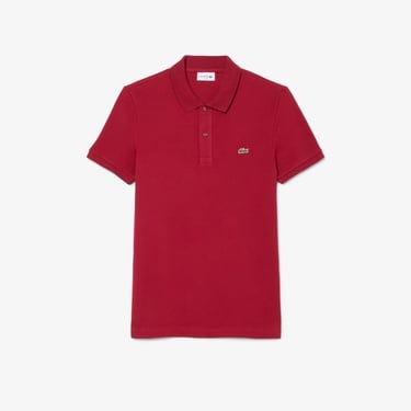  Lacoste L.12.12 Erkek Slim Fit Kırmızı Polo