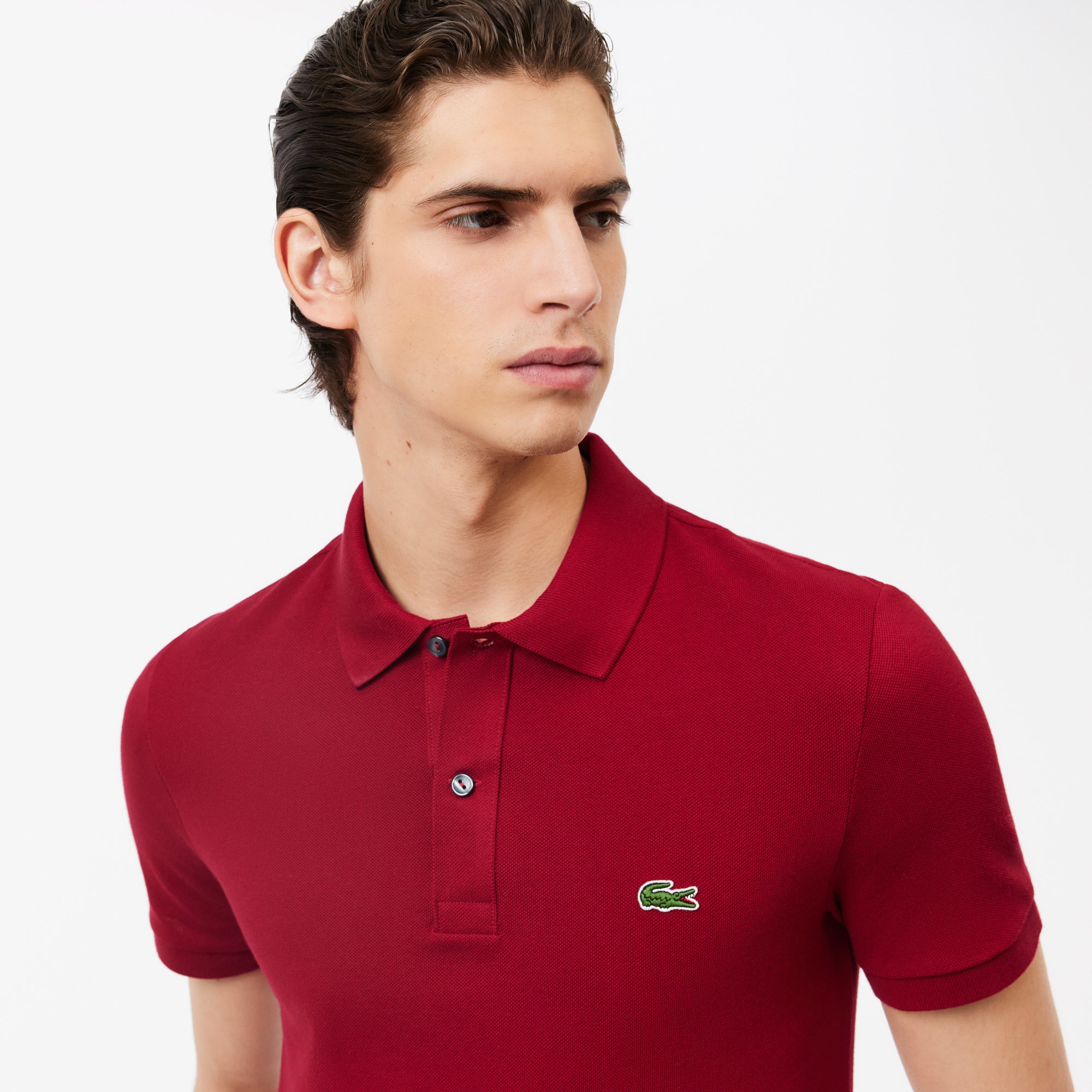 Lacoste L.12.12 Erkek Slim Fit Kırmızı Polo