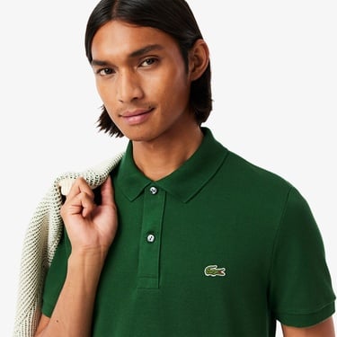  Lacoste L.12.12 Erkek Slim Fit Yeşil Polo