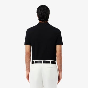  Lacoste L.12.12 Erkek Slim Fit Siyah Polo