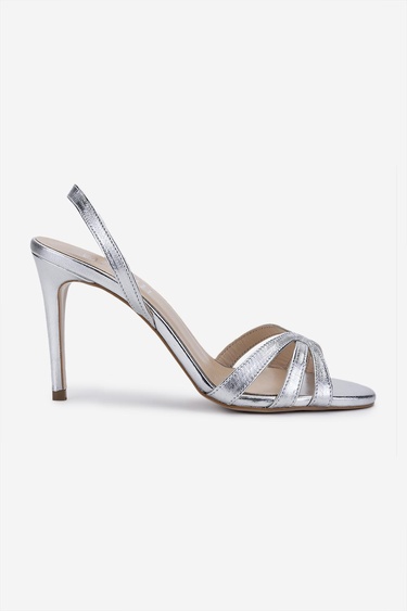  Valmenti Kadın Gri Topuklu Ayakkabı