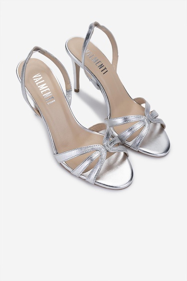  Valmenti Kadın Gri Topuklu Ayakkabı