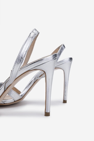  Valmenti Kadın Gri Topuklu Ayakkabı