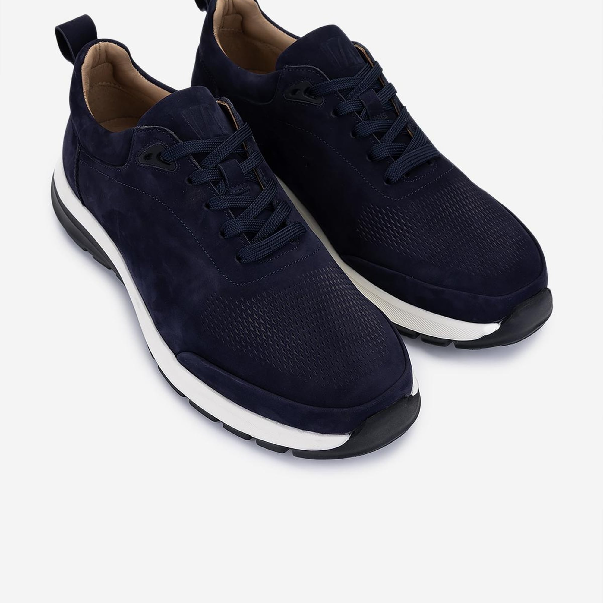 Valmenti Erkek Hakiki Deri Lacivert Nubuk Sneakers & Spor Ayakkabı