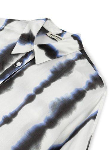  Batik Desenli Dökümlü Gömlek