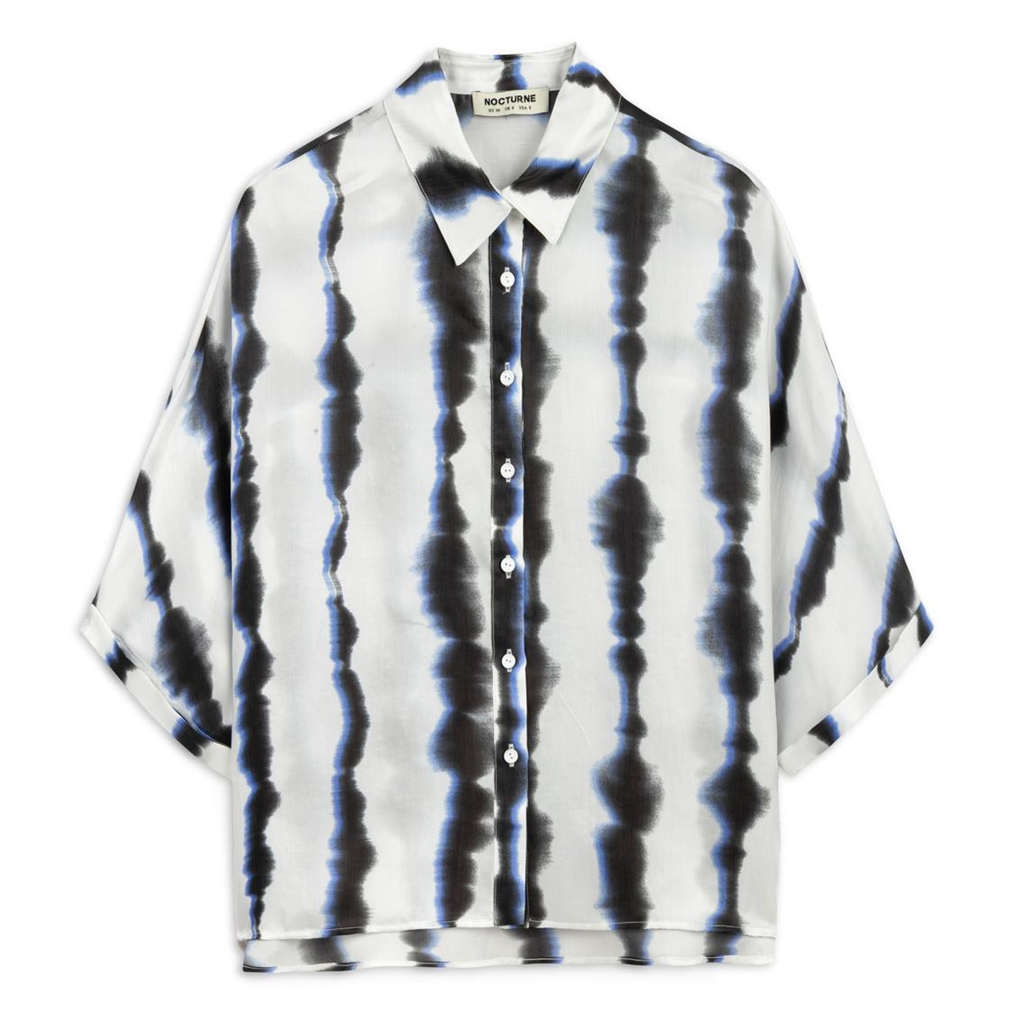 Batik Desenli Dökümlü Gömlek