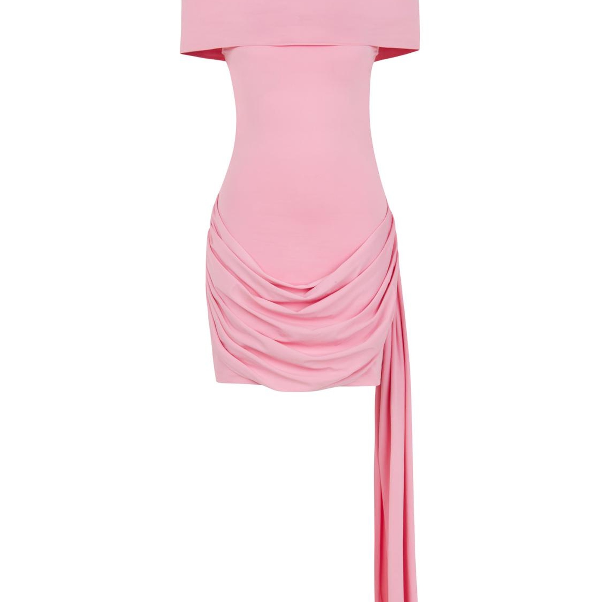 Açık Omuzlu Mini Elbise