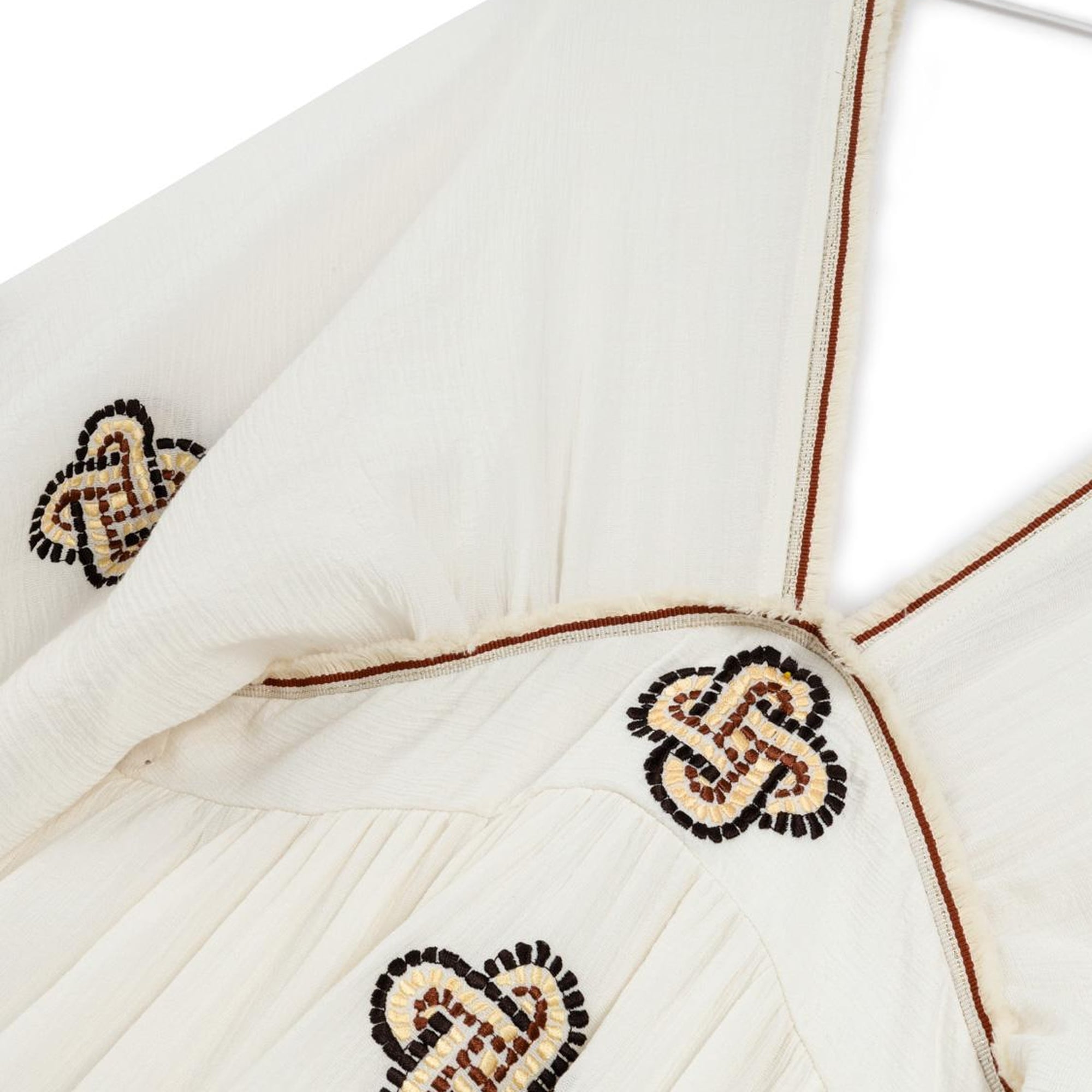 Nakış Detaylı Maxi Elbise