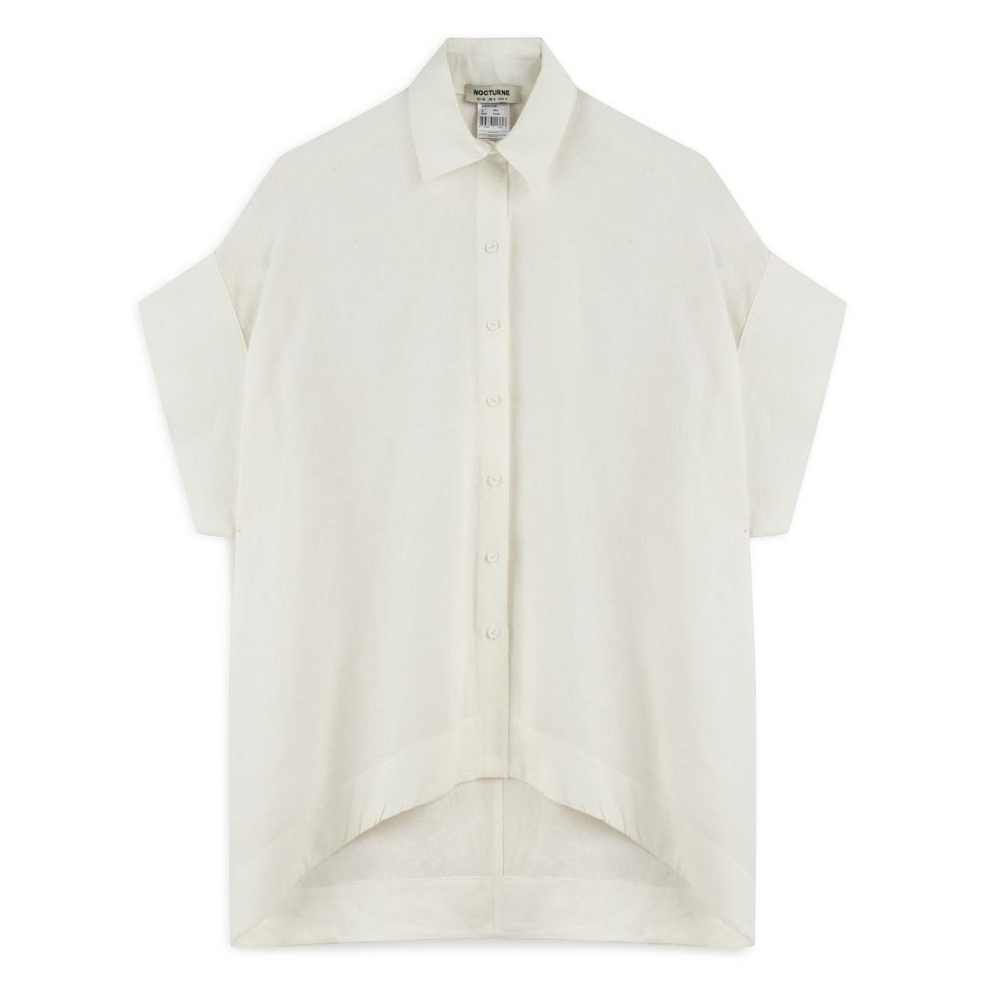 Dökümlü Keten Gömlek