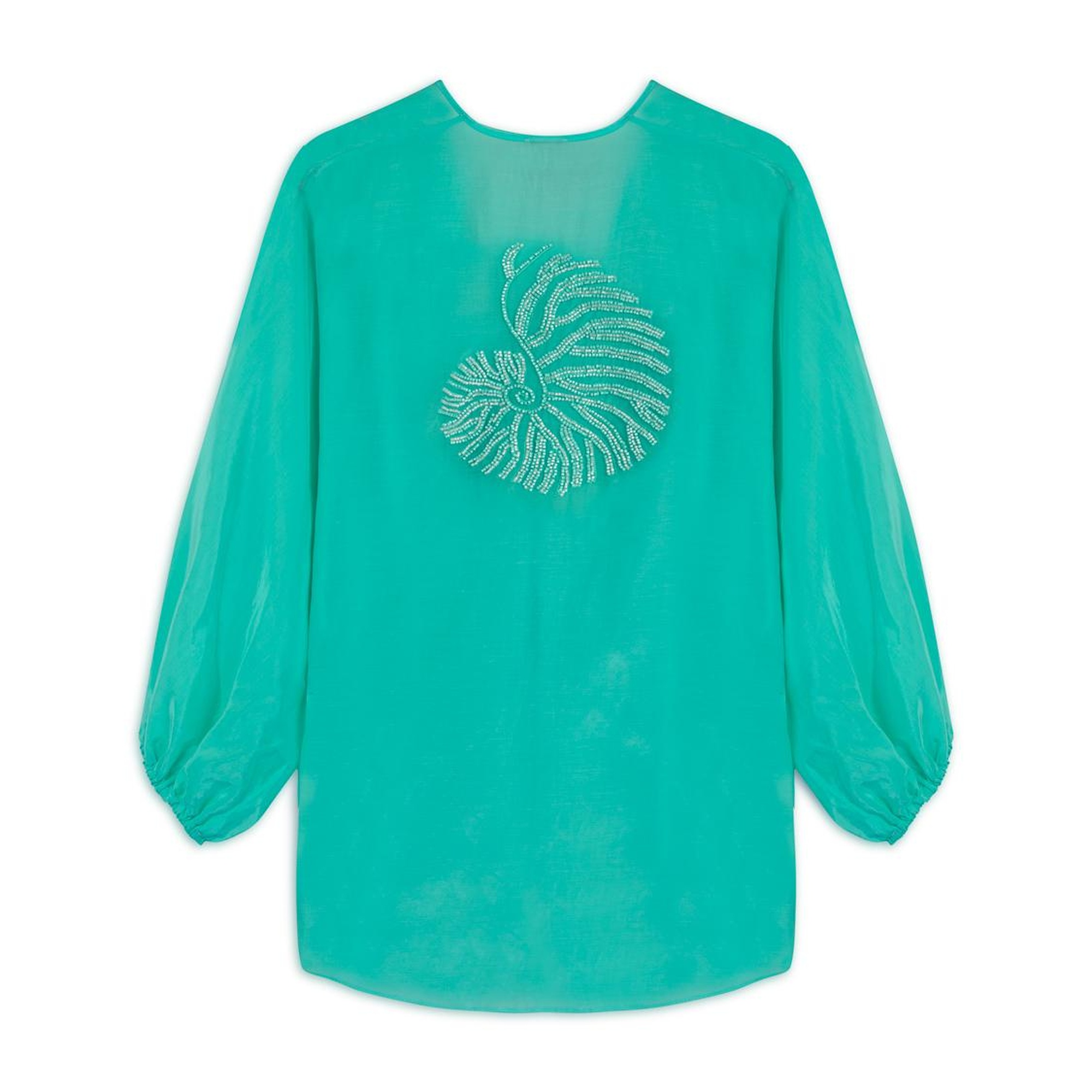 Boncuk İşlemeli Gömlek