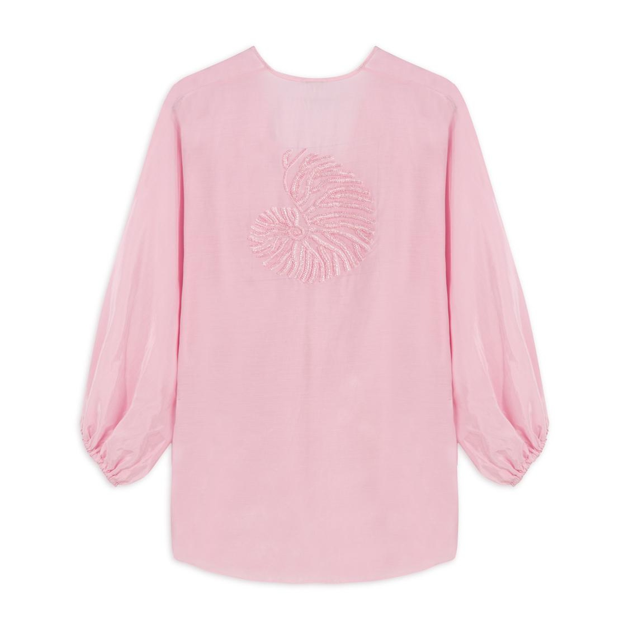 Boncuk İşlemeli Gömlek