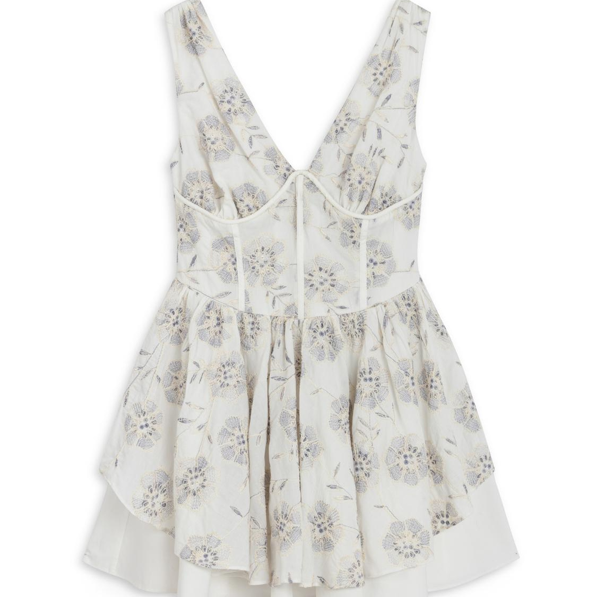 Korse Görünümlü Mini Elbise