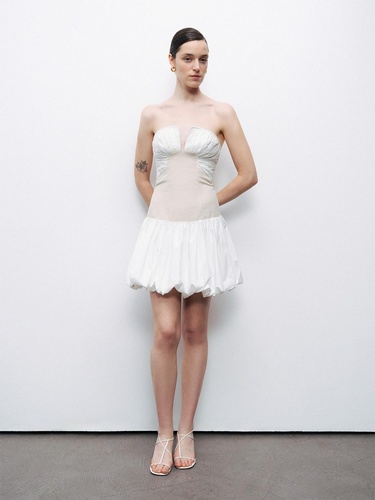  Straplez Mini Elbise