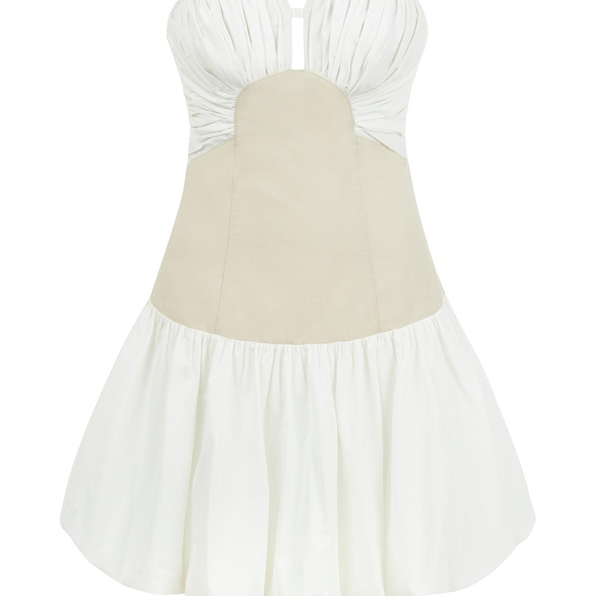 Straplez Mini Elbise