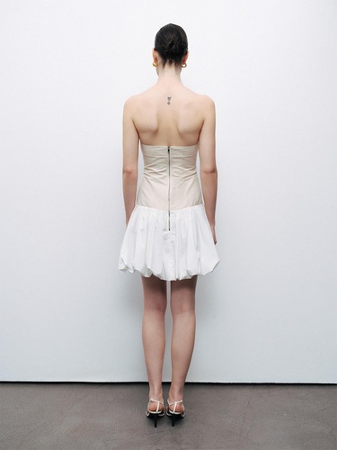  Straplez Mini Elbise