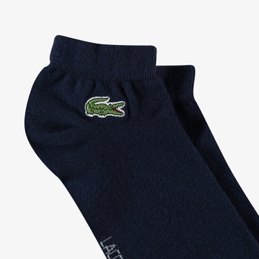 Lacoste Unisex Lacivert Çorap