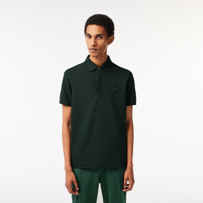  Lacoste Paris Erkek Regular Fit Koyu Yeşil Polo