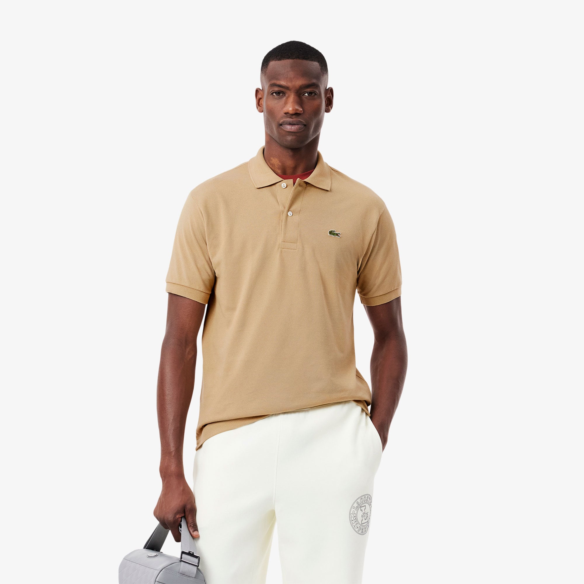  Lacoste L.12.12 Erkek Classic Fit Kahverengi Polo