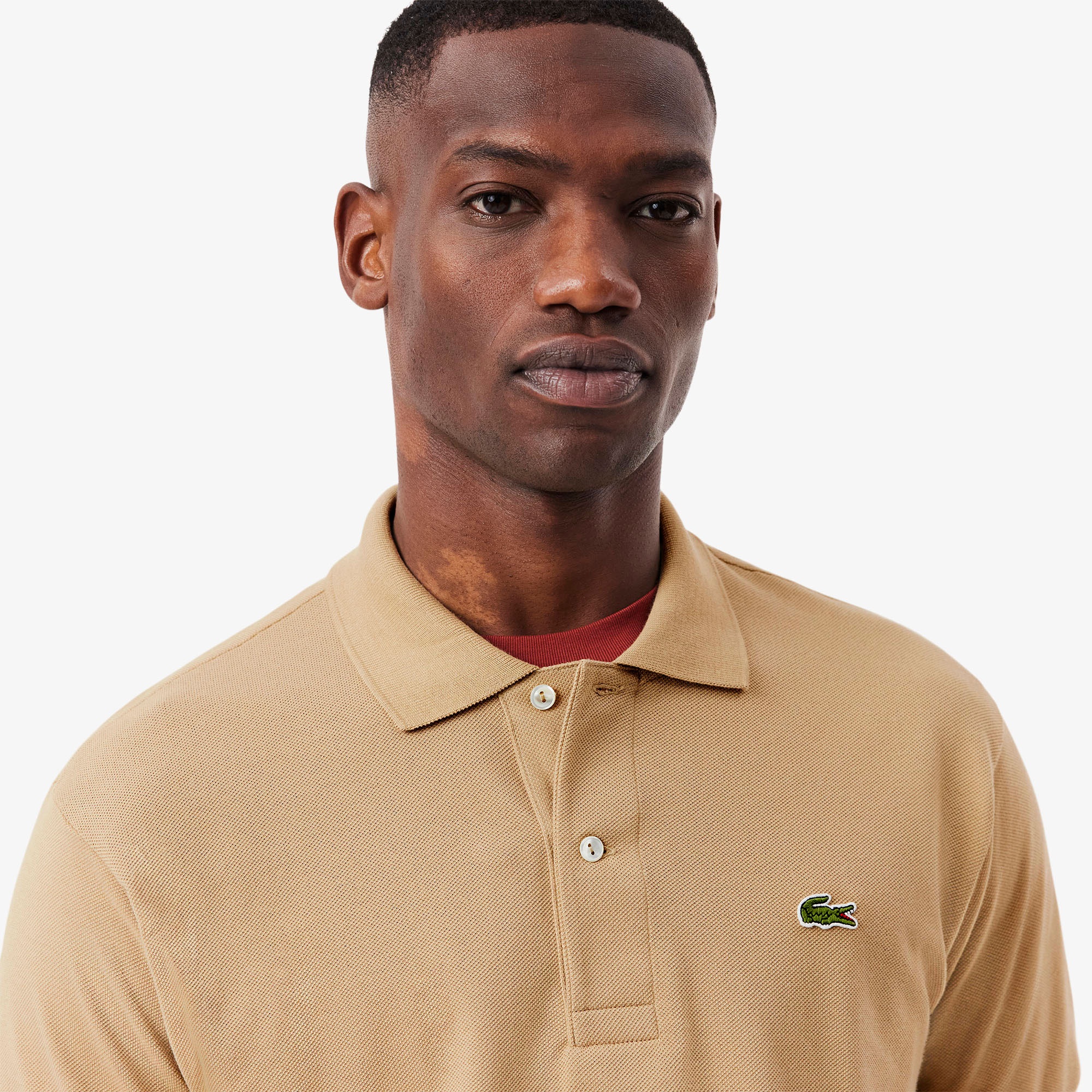 Lacoste L.12.12 Erkek Classic Fit Kahverengi Polo