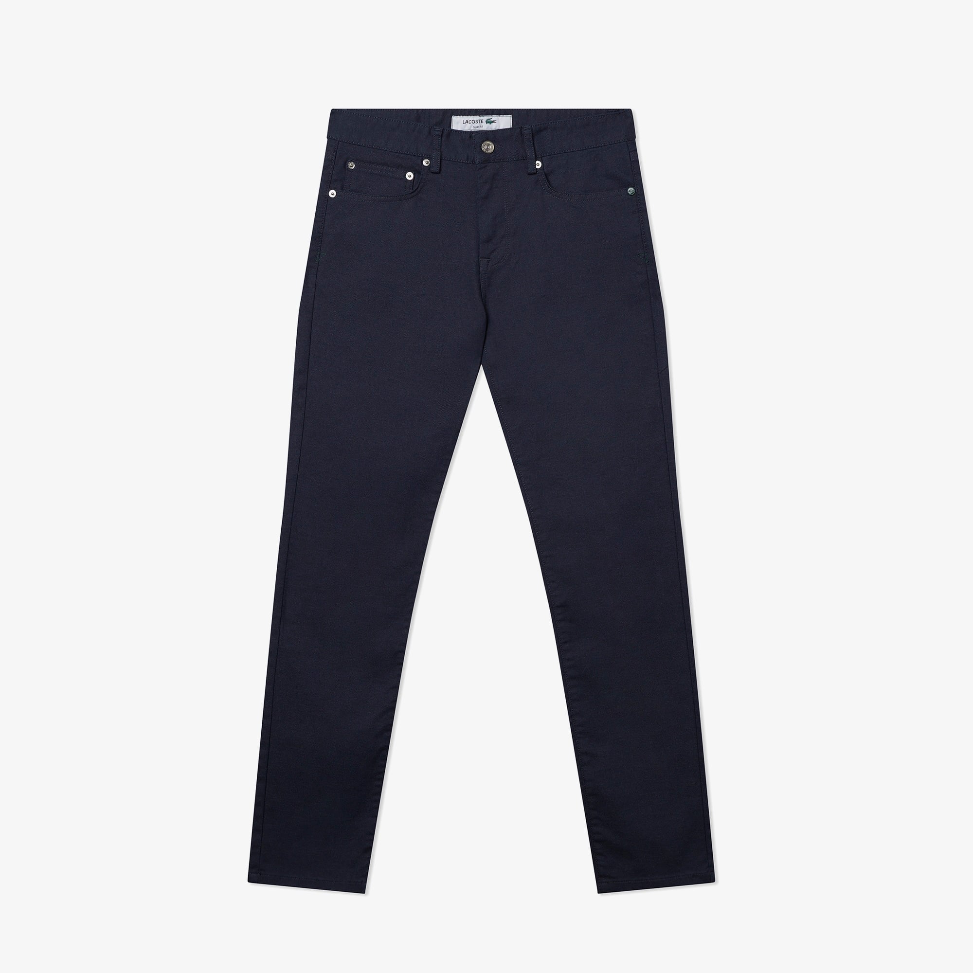 Lacoste Erkek Slim Fit Lacivert Jean Pantolon