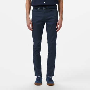 Lacoste Erkek Slim Fit Lacivert Jean Pantolon