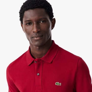  Lacoste L.12.12 Erkek Slim Fit Kırmızı Polo