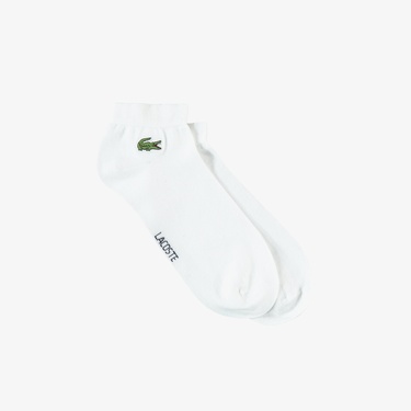  Lacoste Unisex Beyaz Çorap