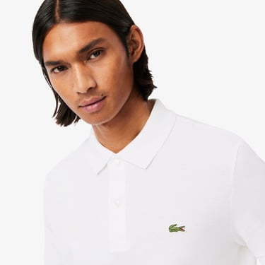  Lacoste L.12.12 Erkek Slim Fit Beyaz Polo